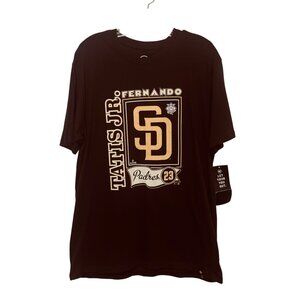 47 Brand Fernando Tatis Jr San Diego Padres Tshirt Medium Brown New